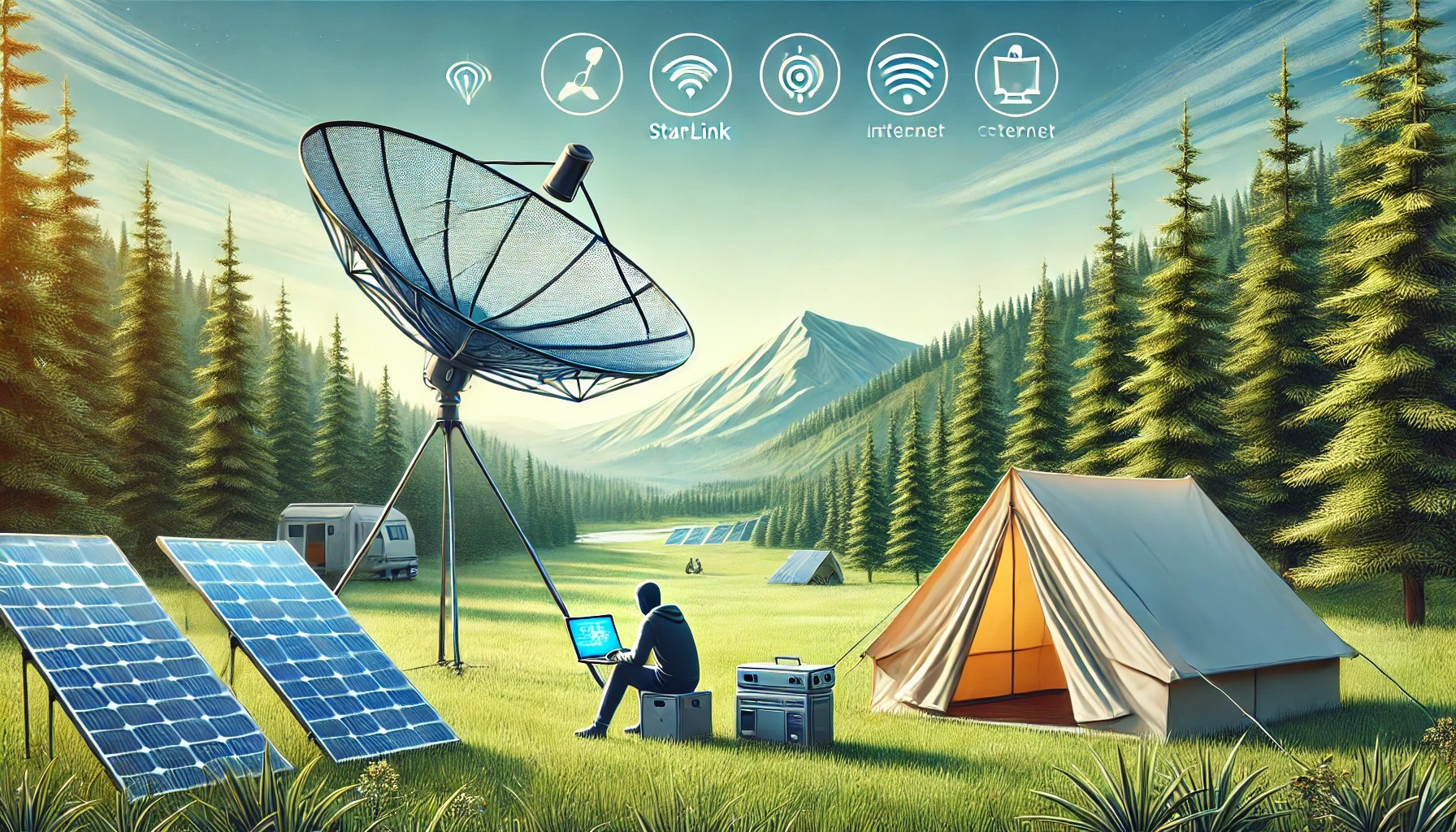 Advancements in Off-Grid Internet Connectivity